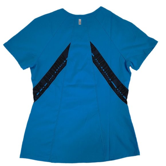 Grey's Anatomy Scrub Top GVST017-BTBE Blue Tonic - Picture 2 of 9